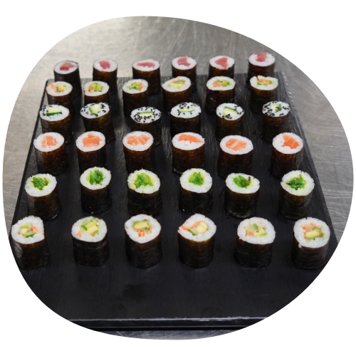 Sushis aux saveurs subtiles